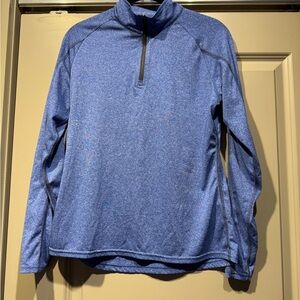 Women’s Elevate Sport Blue Quarter-Zip Performance pullover size small